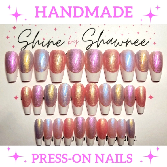 Handmade Luxury Press-On Nails | Sturdy & Reusable | LOLLI - Picture 1 of 8